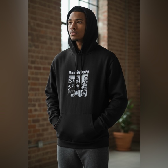 Suicide Boys Other - Suicide Boys Black Graphic Hoodie